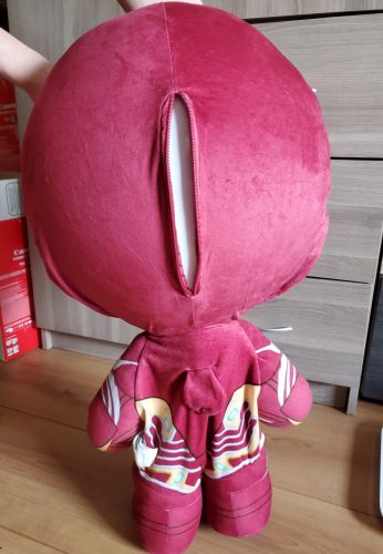Marvel Vasember óriás plüssfigura felfújható fejjel, 70 cm – használt, jó állapotban (OP1)