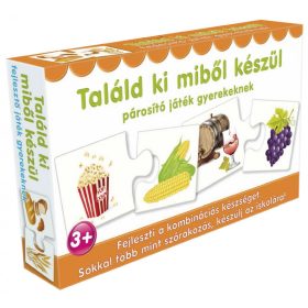   ÚJ Találd ki miből készült Ismeretterjesztő játék gyerekeknek