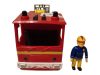 Tűzoltóautó emelőkarral + Tűzoltó Sam figura, 17 + 7 cm – újszerű (C5)