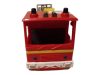 Tűzoltóautó emelőkarral + Tűzoltó Sam figura, 17 + 7 cm – újszerű (C5)