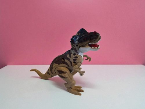 Hangot adó dinoszaurusz figura, 15 cm – használt, újszerű állapotban (G2) 