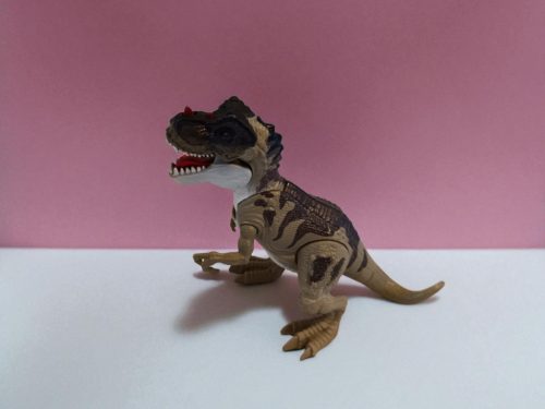 Hangot adó dinoszaurusz figura, 15 cm – használt, újszerű állapotban (G2) 