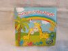 Színes, újszerű állapotban lévő pancsikönyv – Numbers in the Jungle 13×13 cm (G4)