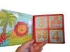 Numbers in the Jungle pancsikönyv, 13×13 cm – újszerű (G4)