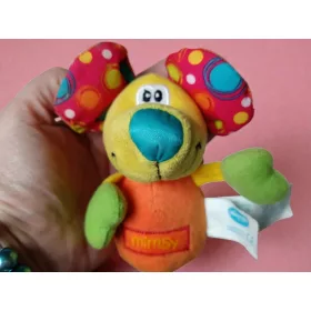   Playgro Toy Box Dingly Dangly Mimsy rögzíthető játék, 16 cm – használt, jó állapotban  (G1)