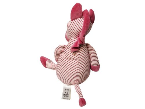 Csörgő plüss zebra használt, újszerű állapotú - 25 cm (d2)