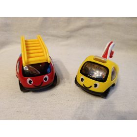   Tologatható, újszerű használt kisautó szett gyerekeknek – 8 cm (G4)