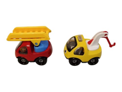 Tologatható kisautó szett, 8 cm – újszerű (G4)
