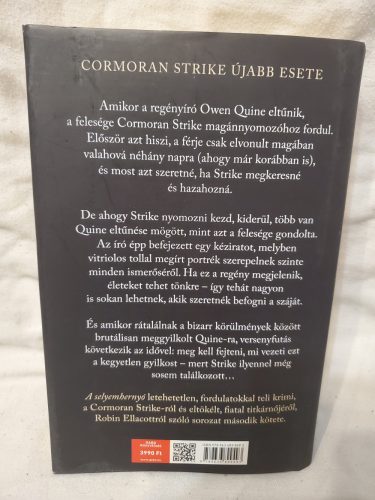 Robert Galbraith: A selyem hernyó