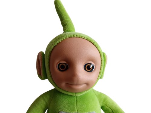 Zöld Teletabi plüssfigura – 26 cm, újszerű (D1)