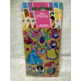 Disney Hercegnők hologramos matrica szett, új (d4)