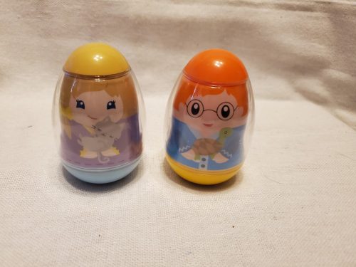 Hasbro Playskool 2009 Weebles Wobbles figura gyűjtőknek (D4)