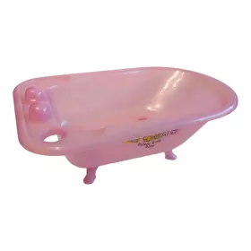   Corolle "Bubble Bath Baby" rózsaszín kád játékbabáknak, 40 cm - használt (enyhén karcos) (E4)