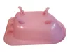 Corolle "Bubble Bath Baby" rózsaszín kád játékbabáknak, 40 cm - használt (enyhén karcos) (E4)
