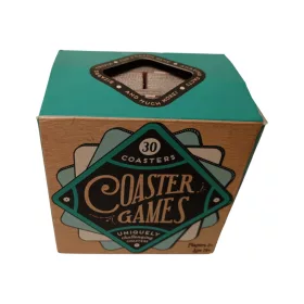   Marks & Spencer Coaster Games - Angol nyelvű prémium partijáték és fejtörő szett (30 db-os) - újszerű (A1)