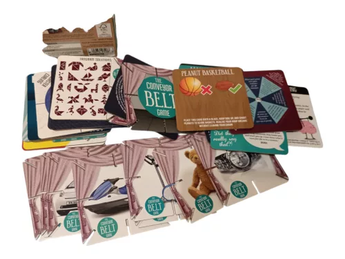 Marks & Spencer Coaster Games - Angol nyelvű prémium partijáték és fejtörő szett (30 db-os) - újszerű (A1)