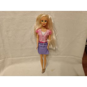   Barbie jellegű divatbaba – 30 cm  használt, újszerű állapotú (G3) 