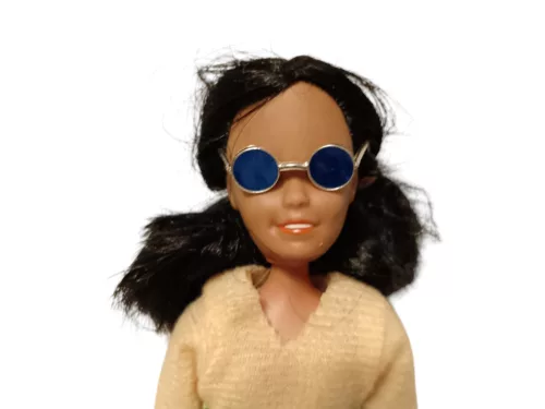 Retro Mattel Sunshine Family - Star Spangled indiánlány baba 23 cm gyüjtőknek is – jó állapotú (4)