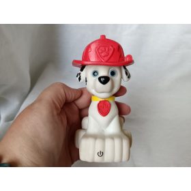   Világító Marshall figura a Mancs Őrjáratból – használt, jó állapotú, 16 cm (G1) 