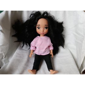   Disney Pocahontas Animator baba – használt jó állapotú, enyhén festékes, 40 cm  (G1)