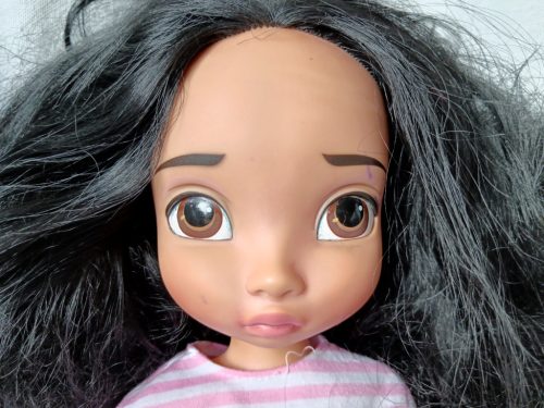 Disney Pocahontas Animator baba – használt jó állapotú, enyhén festékes, 40 cm  (G1)