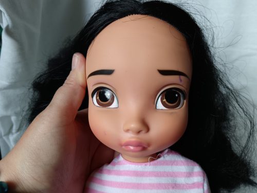 Disney Pocahontas Animator baba – használt jó állapotú, enyhén festékes, 40 cm  (G1)