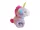 Lila unikornis plüssfigura, 24 cm – használt, újszerű állapotban (b2)