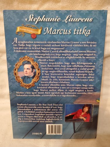 Új Stephanie Laurens: Márkus titka