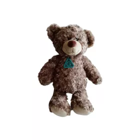 Bodó maci nyaklánccal plüssfigura 45 cm - újszerű (C3)