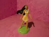 Disney Pocahontas figura, 11 cm – jó állapotban (F1)