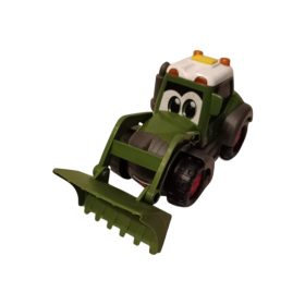   Dickie Toys Happy Fendt homlokrakodós traktor, 18 cm – újszerű (B6)