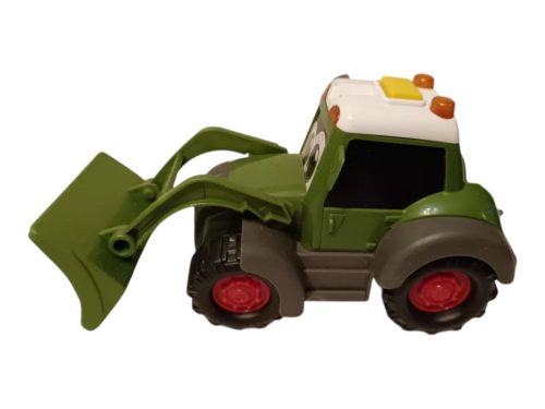 Dickie Toys Happy Fendt homlokrakodós traktor, 18 cm – újszerű (B6)