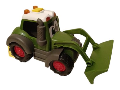 Dickie Toys Happy Fendt homlokrakodós traktor, 18 cm – újszerű (B6)