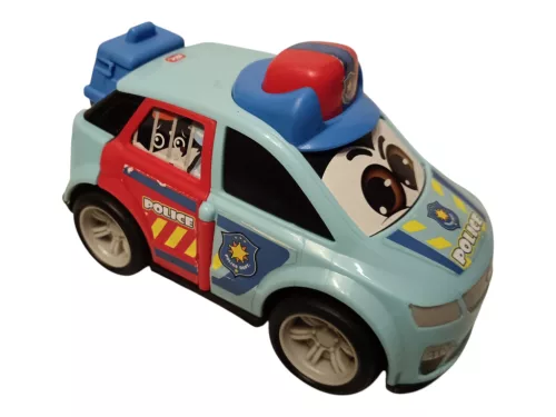 Dickie Toys ABC  kisautószett (rendőr, tűzoltó, taxi) 15 cm – jó állapotú (4)