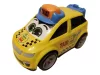 Dickie Toys ABC  kisautószett (rendőr, tűzoltó, taxi) 15 cm – jó állapotú (4)