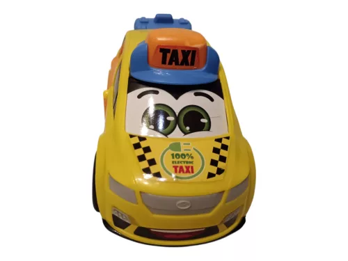 Dickie Toys ABC  kisautószett (rendőr, tűzoltó, taxi) 15 cm – jó állapotú (4)