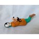 Retro Goofy figura műanyag – használt, 16 cm-es Disney játék (G1)