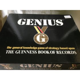  Genius General Knowledge Guinness Book of Records Game 1988 angol nyelvű társasjáték
