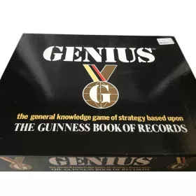   Genius General Knowledge Guinness Book of Records Game 1988 angol nyelvű társasjáték