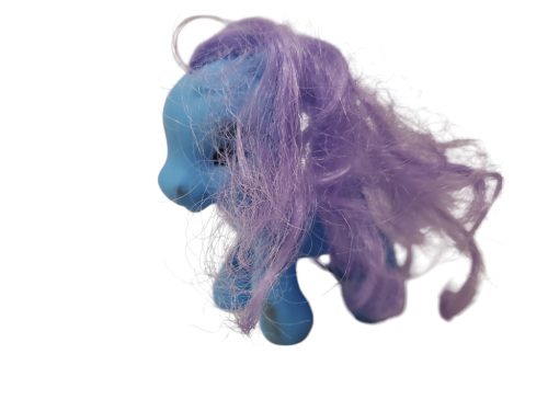 Használt állapotú kék póni lila sörénnyel (a6) 