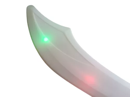 Jelmezkiegészítő: Világító LED-es kalózkard, 50 cm - jó állapotú (G7)