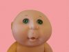 Cabbage Patch Kids élethű baba, 28 cm – használt, jó állapotban (B2)