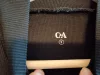 C&A fekete bordázott garbós felső, S méret – jó állapotban (R3)