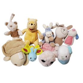 Használt jó állapotú babaplüss csomag 3. (E2)