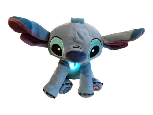 Világító Disney Stitch plüssfigura 30 cm – használt, újszerű állapotban (C2)