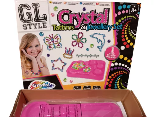 Grafix GL Style kristálytetoválás és ékszerkészítő szett - dobozsérült új (D1)
