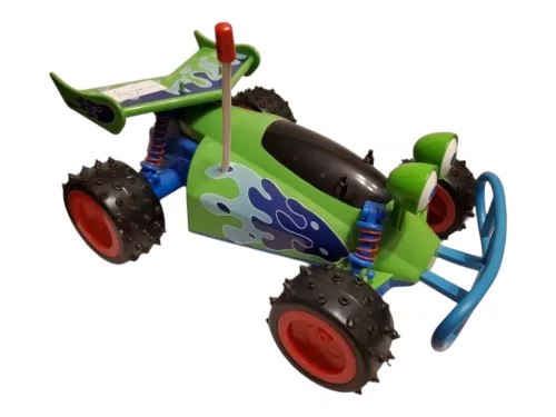 Toy Story RC Bugi távirányítós autó, 28 cm – távirányító nélkül, használt, jó állapotú (B3)