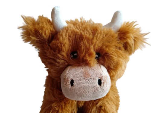 Bika plüssfigura – 26 cm, újszerű (D1)