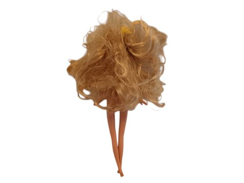 Szőke divatbaba – használt jó állapotú, ruha nélkül (29 cm) (B2)
