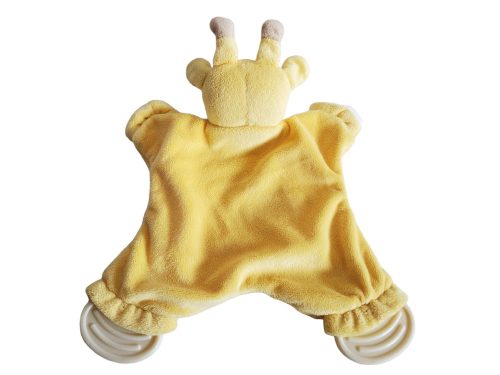 Zsiráfos szundijáték rágókával – használt újszerű állapotú (28 cm)  (D2)